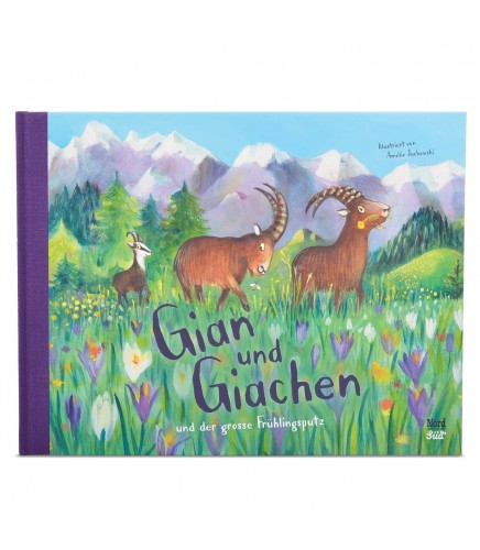 Kinderbuch «Gian und Giachen und der grosse Frühlingsputz»
