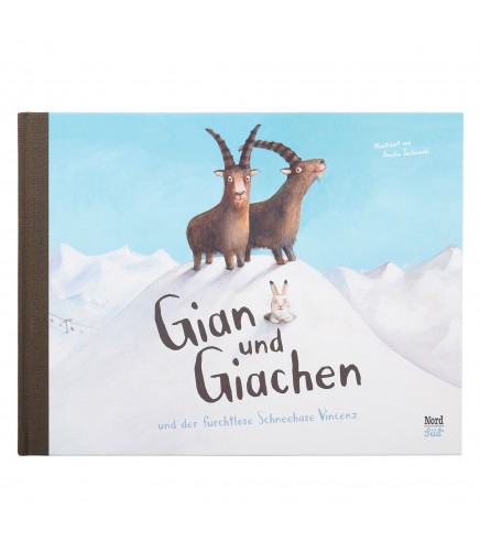 Kinderbuch «Gian und Giachen und der furchtlose Schneehase Vincenz»