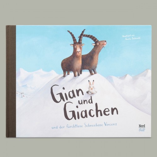 Kinderbuch «Gian und Giachen und der furchtlose Schneehase Vincenz»