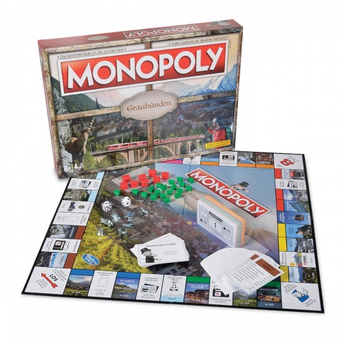 Monopoly Graubünden – zweisprachige Special Edition