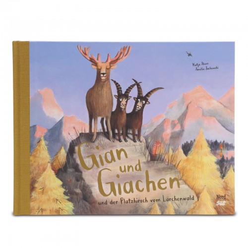 Kinderbuch «Gian & Giachen und der Platzhirsch vom Lärchenwald»